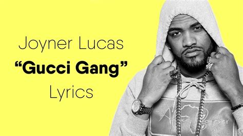 testo gucci gang remix|gucci gang remix joyner.